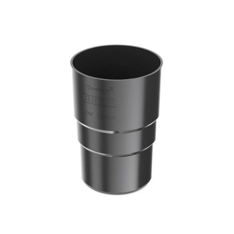 Złączka rury spustowej 63 mm GRAFIT